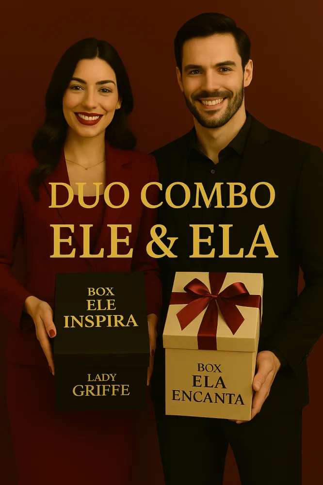 Combo Duo Ele e Ela - Ele Inspira & Ela Encanta